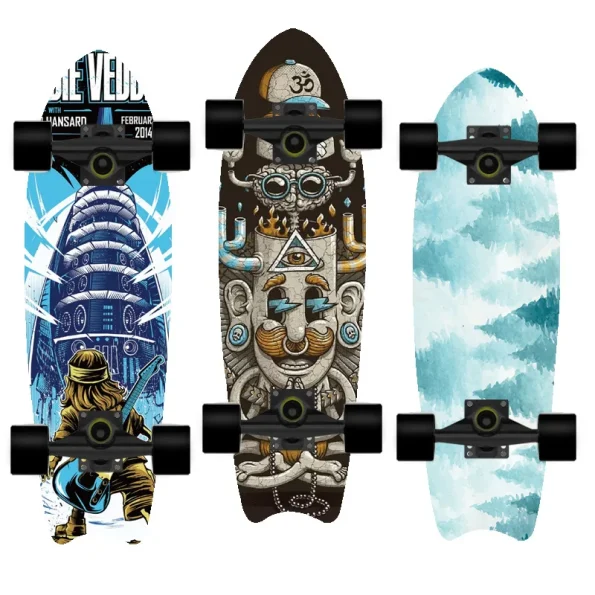 72-20CM-4-Rounds-Skateboard-Man-Land-Surfboard-Fish-Tail-Plate-Longboard-Maple-Color-Printing-Single-2.webp